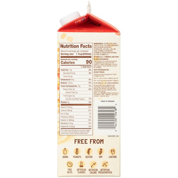 Planet Oat Oatmilk, 52 OZ
