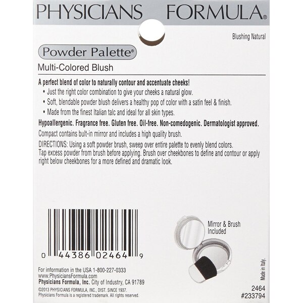 Physicians Formula Powder Palette Multi-Colored Blush