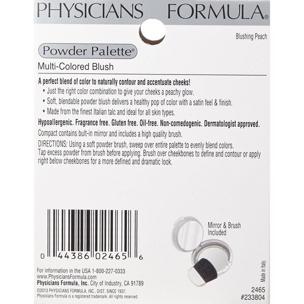 Physicians Formula Powder Palette Multi-Colored Blush