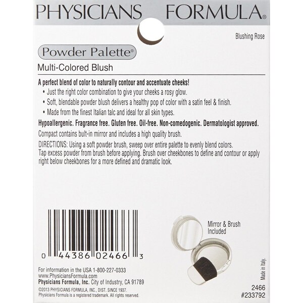 Physicians Formula Powder Palette Multi-Colored Blush