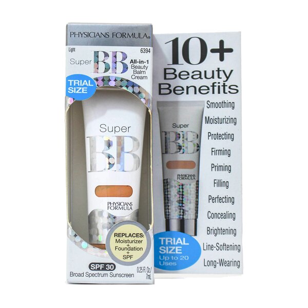 Physicians Formula Super BB - Bálsamo de belleza en crema, todo en 1, Light/Medium