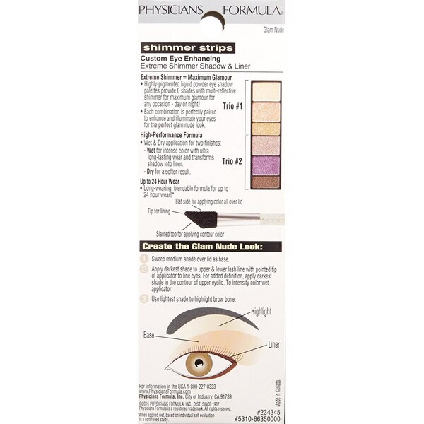 Physicians Formula Shimmer Strips Extreme Shimmer Shadow & Liner