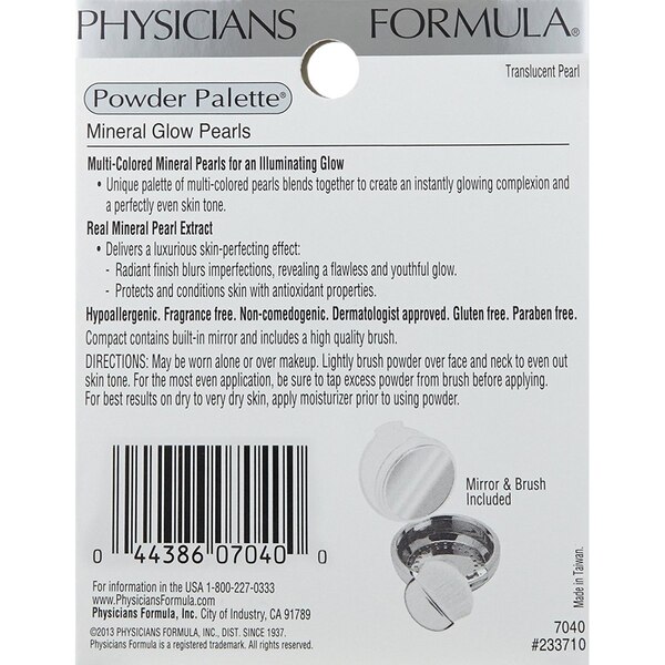 Physicians Formula Powder Palette Mineral Glow Pearls