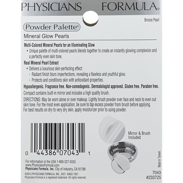 Physicians Formula Powder Palette Mineral Glow Pearls