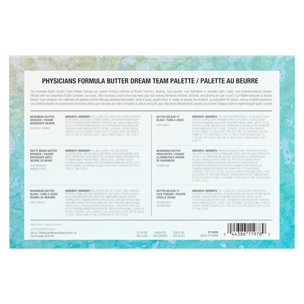 Physicians Formula Butter Dream Team Palette, Dream Team