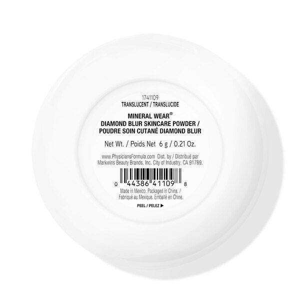 Physicians Formula Diamond Blur Skincare Powder, Translucent