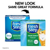 Fresh Step Odor Shield Clumping Cat Litter with Febreze Freshness, 14 lb, thumbnail image