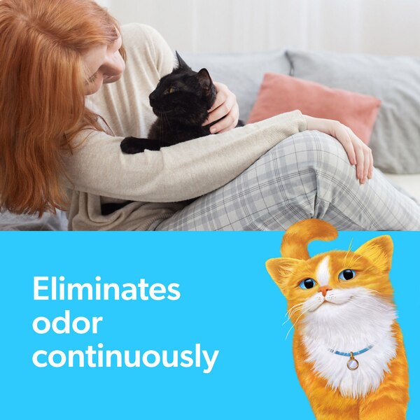 Fresh Step Odor Shield Clumping Cat Litter with Febreze Freshness, 14 lb