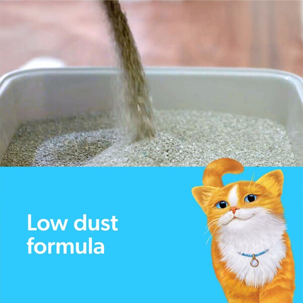 Fresh Step Odor Shield Clumping Cat Litter with Febreze Freshness, 14 lb