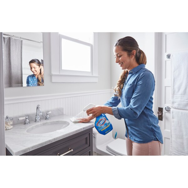 Clorox Disinfecting Bathroom Cleaner Spray, Original, 31.30 OZ