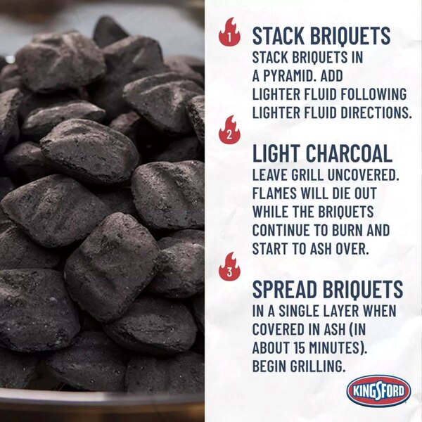 Kingsford The Original Charcoal Briquets, 8 lb