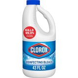 Clorox Concentrated Formula Disinfecting Bleach, Regular, 43 fl oz, thumbnail image