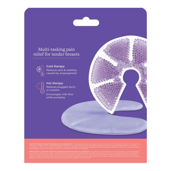 Lansinoh Breast Therapy Pack, Hot and Cold Breast Pads, 2 PK