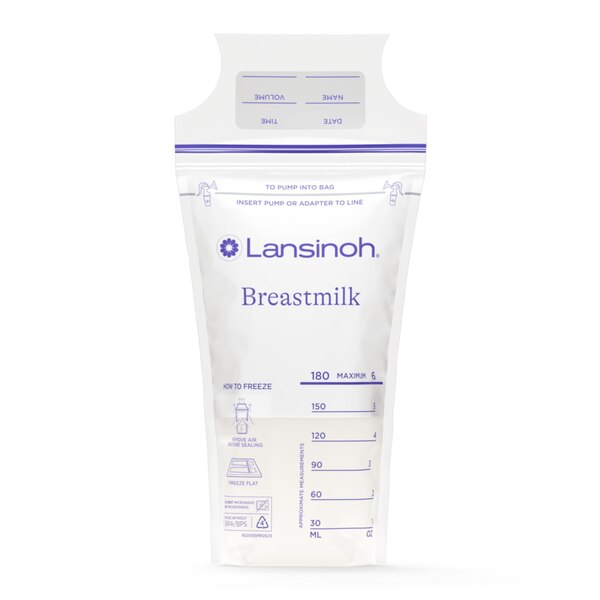 Lansinoh Breastmilk Storage Bags, 50CT