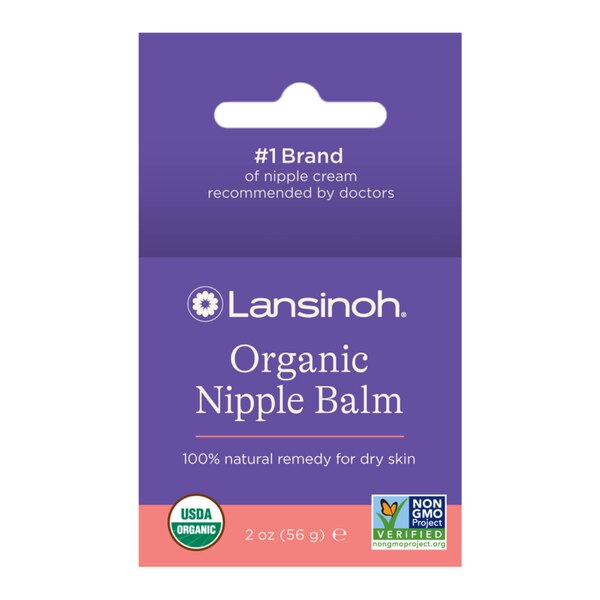 Lansinoh Organic Nipple Balm, 2 OZ