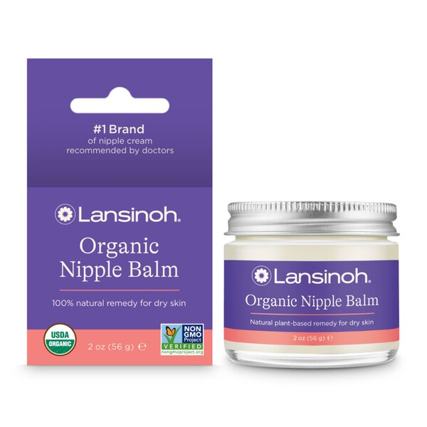 Lansinoh Organic Nipple Balm, 2 OZ