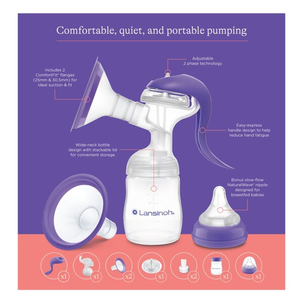 Lansinoh Manual Breast Pump