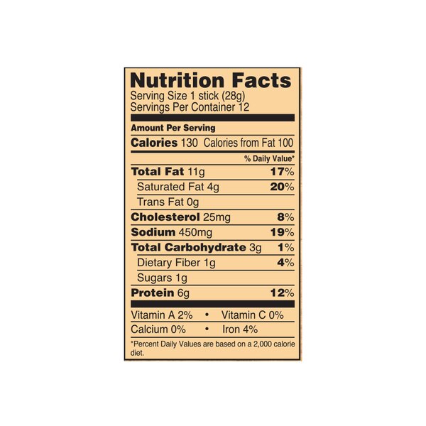 Cattleman's Cut Old Fashioned Smoked Sausages, 12 oz