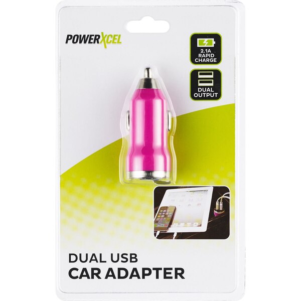 PowerXcel USB Car Charger 2.1