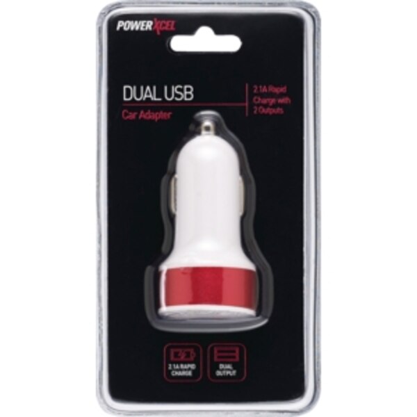 PowerXcel Dual USB Car Adapter