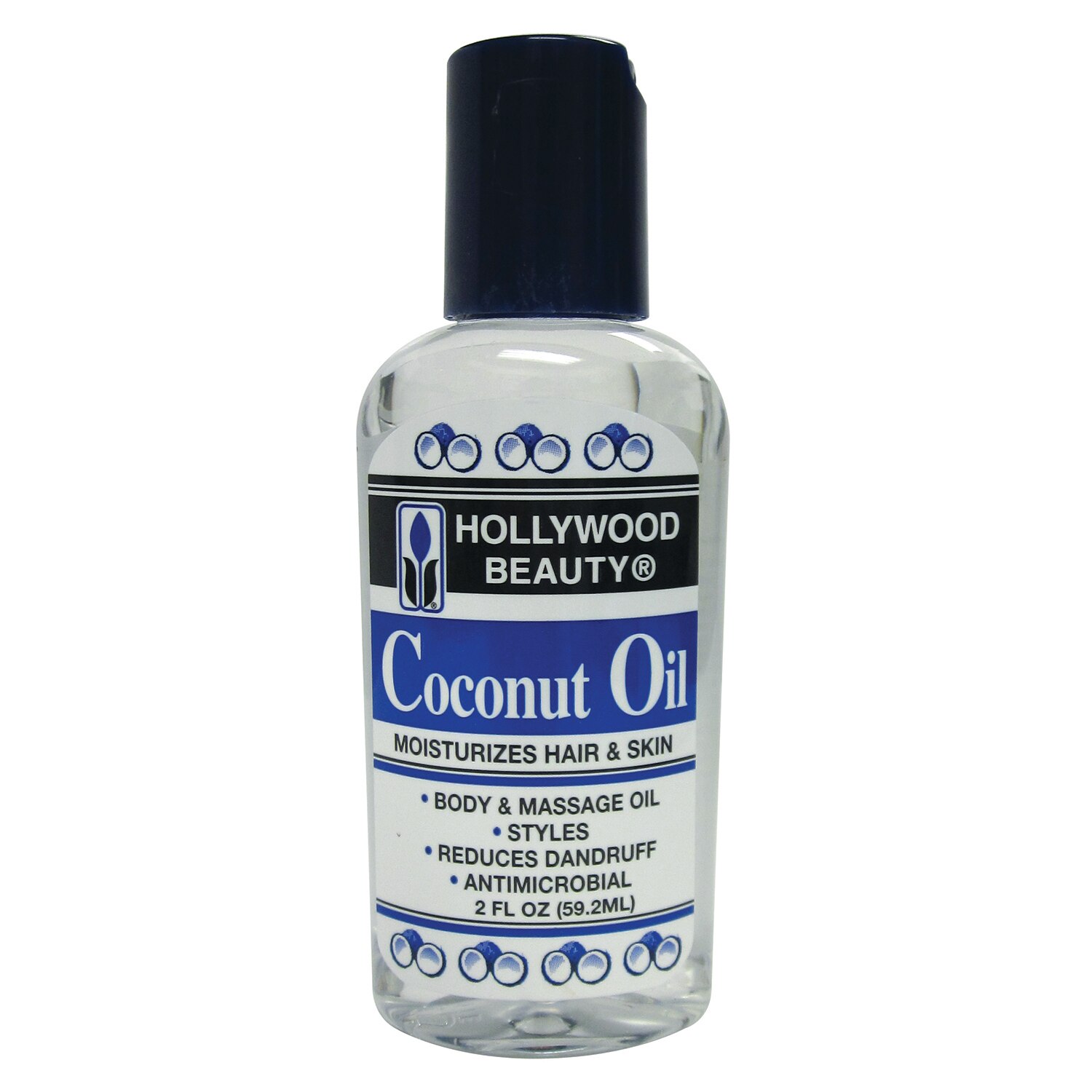 Hollywood Beauty Coconut Oil, 2 OZ