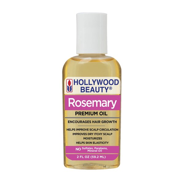 Hollywood Beauty Rosemary Premium Hair Oil, 2 OZ