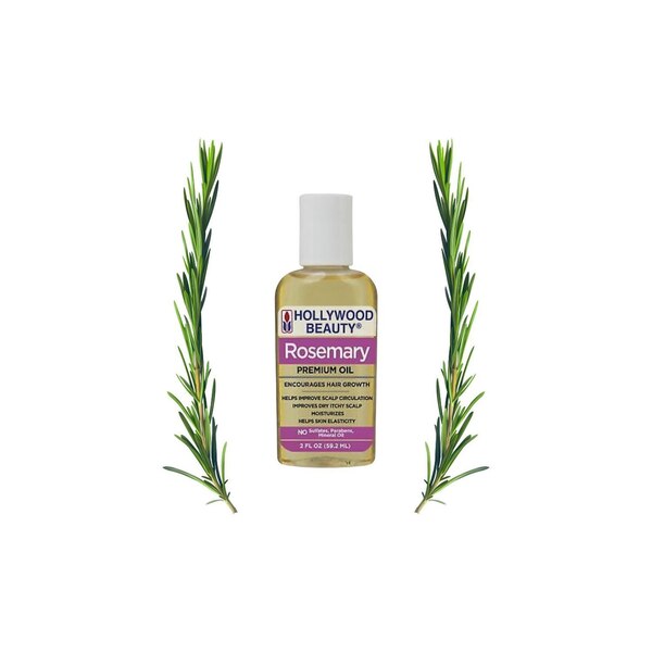 Hollywood Beauty Rosemary Premium Hair Oil, 2 OZ