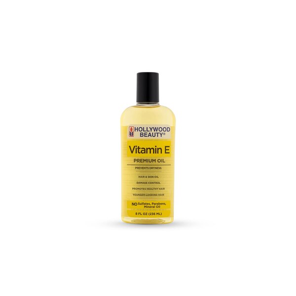 Hollywood Beauty Vitamin E Premium Hair Oil, 8 OZ