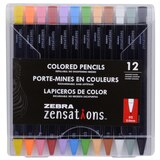 Zebra Pen Zensations Colored Mechanical Pencils, 2.0mm Bold, Assorted, 12 CT, thumbnail image
