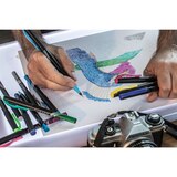 Zebra Pen Sarasa Fineliner Pen, 0.8mm Fine, Assorted, 10 CT, thumbnail image
