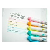 Zebra Pen Mildliner Double Ended Highlighter, Assorted Fluorescent Set, 5 CT, thumbnail image
