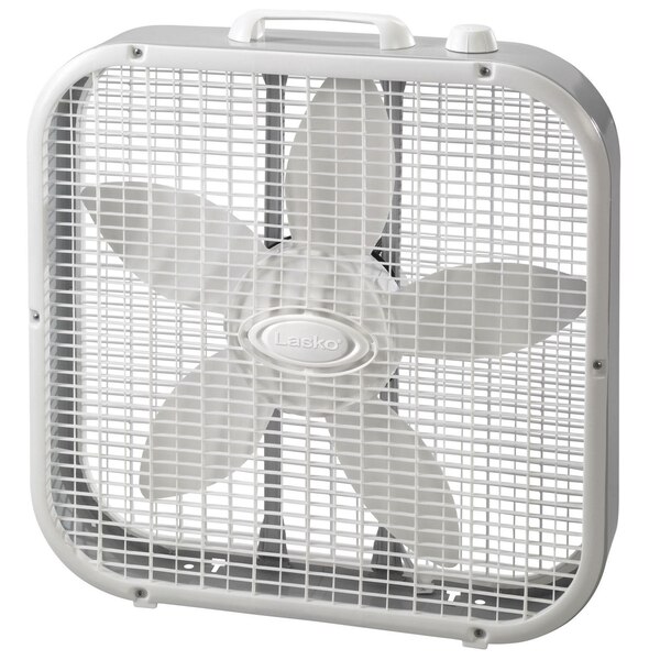 Lasko Slim Box Fan, 20 in