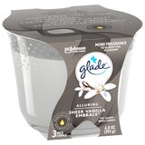 Glade 3-Wick Candle, Vanilla Embrace, thumbnail image