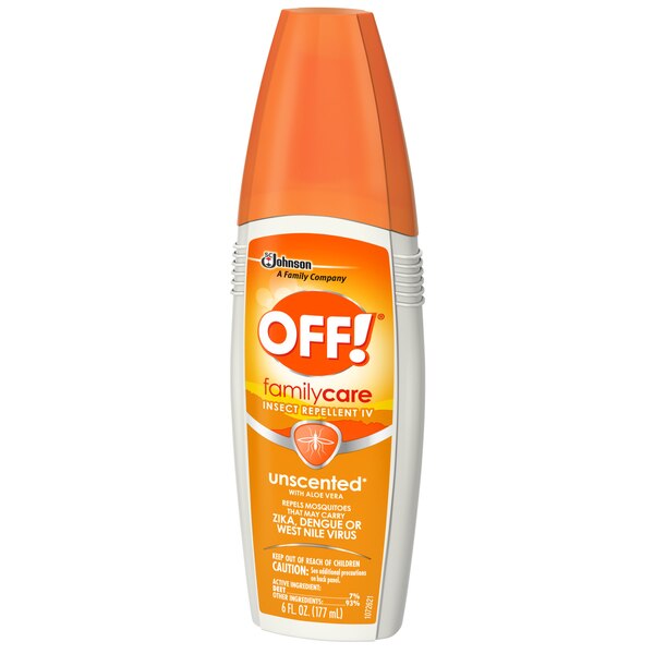 OFF! FamilyCare Insect Repellent IV, Unscented, 6 oz