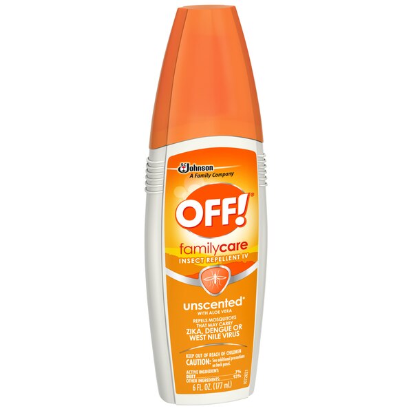 OFF! FamilyCare Insect Repellent IV, Unscented, 6 oz
