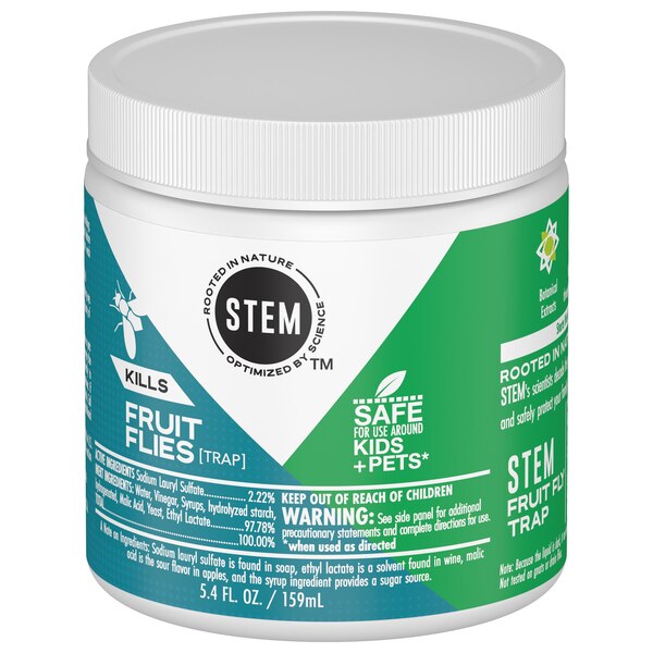 STEM, Fruit Fly Trap: Fruit Fly Catcher, 5.4 oz