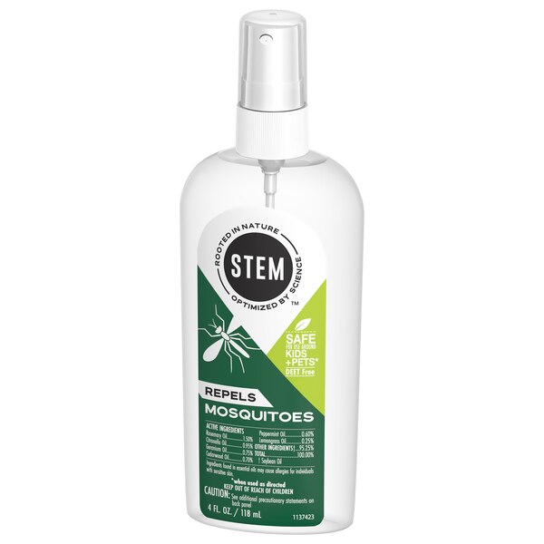 STEM for Mosquitoes: DEET Free Spray with Botanical Extracts; 4 fl. Oz