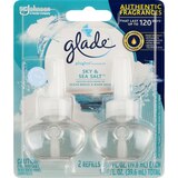 Glade PlugIns Scented Oil Refill, Sky & Sea Salt Scent, 2 ct, thumbnail image