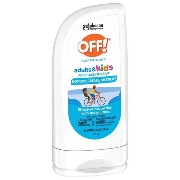 OFF! Adult & Kids Insect Repellent Lotion, 3.8 oz