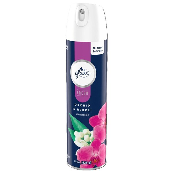 Glade Soft Mist Air Freshener Spray, Fresh Orchid Scent, 8 oz