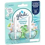 Glade PlugIns Scented Oil Refill, Dewdrop Petals Scent, 2 ct, thumbnail image