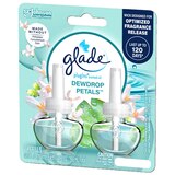 Glade PlugIns Scented Oil Refill, Dewdrop Petals Scent, 2 ct, thumbnail image