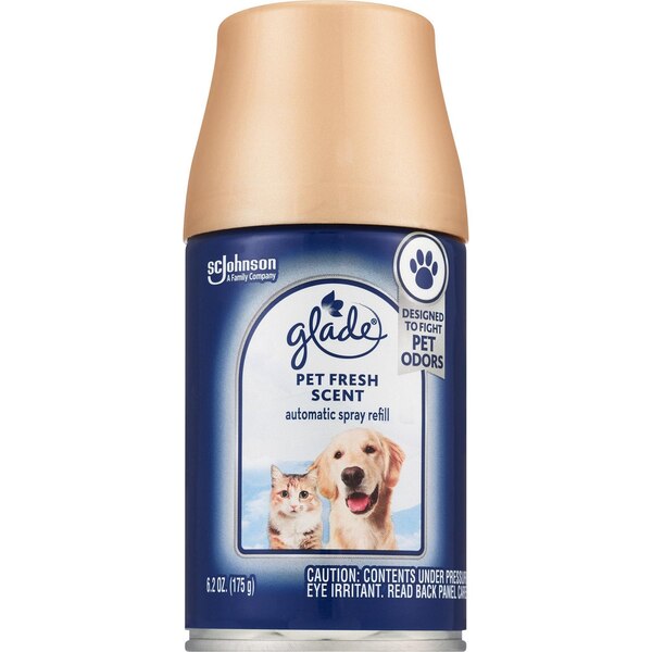 Glade Automatic Spray Air Freshener Refill, Pet Fresh Scent, 6.2 oz