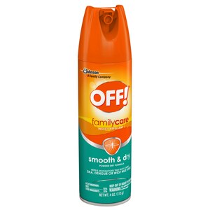 OFF! FamilyCare Insect Repellent I, Smooth & Dry, 4 OZ