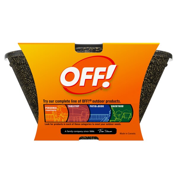 S.C Johnson, OFF! Tabletop Wriple Wick Citronella Candle