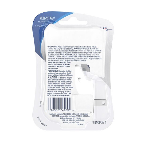 Glade PlugIns Scented Oil Warmer