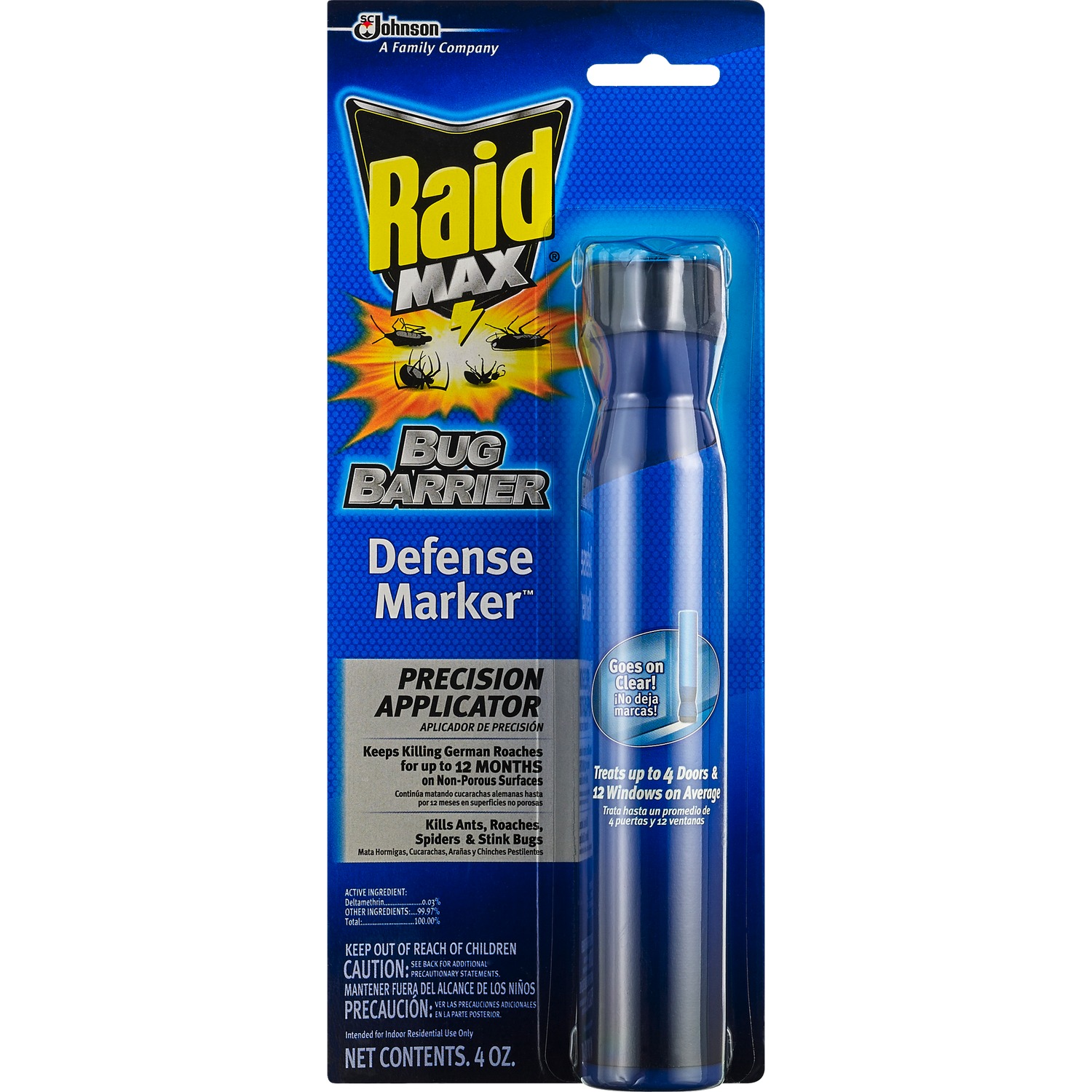 SC Johnson Raid Max Bug Barrier Defense - Marcador