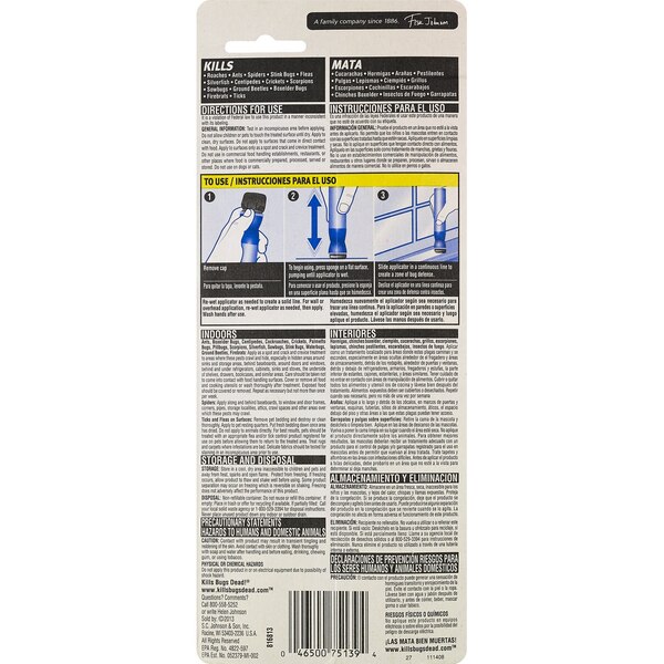 SC Johnson Raid Max Bug Barrier Defense Marker