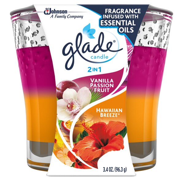 Glade 2-in-1 Candle, 3.4 oz