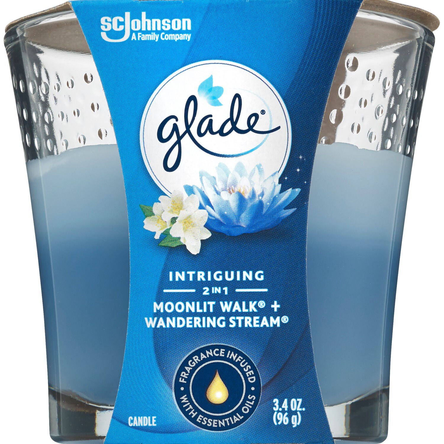 Glade 2-in-1 Candle, 3.4 oz